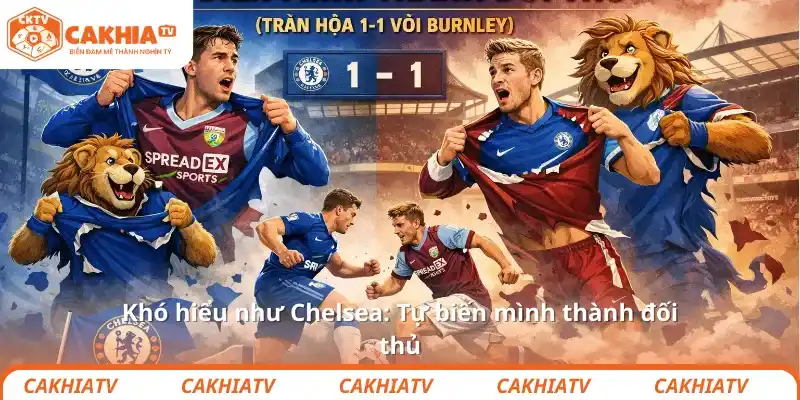 Khó hiểu như Chelsea: Tự biến mình thành đối thủ 1 Khó hiểu như Chelsea: Tự biến mình thành đối thủ